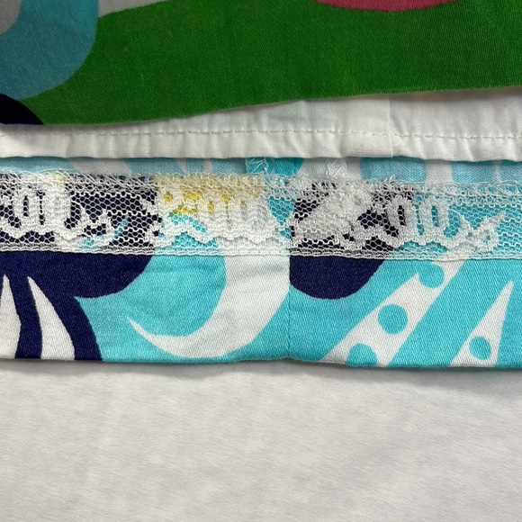 Lilly Pulitzer Resort White One Shoulder Dress Chiquita Bonita Size 4 - Picture 7 of 9